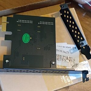 Black PCIe Network Card